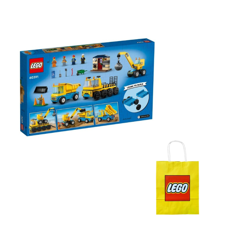 Конструктор LEGO City "Грузовик и Кран" (60391) - Boxette Shop